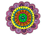 Dibujo Mandala alegre pintado por Susa98