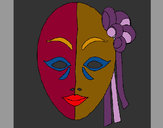 Dibujo Máscara italiana pintado por laila5433