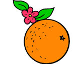 Dibujo naranja pintado por Eliza7866