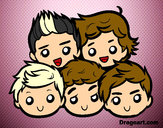 Dibujo One Direction 2 pintado por rosasoler