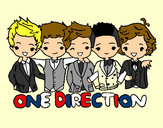 Dibujo One direction pintado por 1DJBED