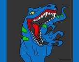 Dibujo Velociraptor II pintado por enanin
