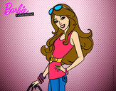 Dibujo Barbie casual pintado por camila603