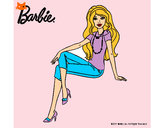 Dibujo Barbie moderna pintado por luisa123
