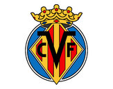 Dibujo Escudo del Villarreal C.F. pintado por falcao