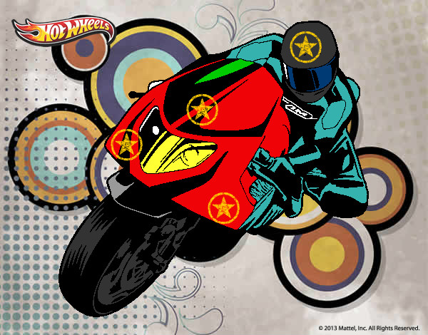 Dibujo Hot Wheels Ducati 1098R pintado por Alvaro2006