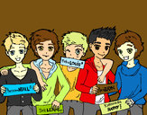 Dibujo Los chicos de One Direction pintado por MadArtist
