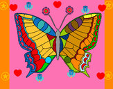 Dibujo Mariposa 16 pintado por gatitaluli