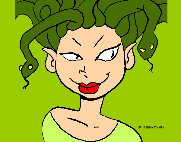 Mujer medusa