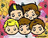 Dibujo One Direction 2 pintado por sandysotel