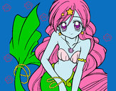 Dibujo Sirena 3 pintado por Shirou