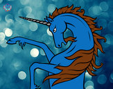 Dibujo Unicornio salvaje pintado por Piterzitho