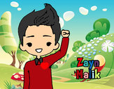 Dibujo Zayn Malik pintado por yhair 