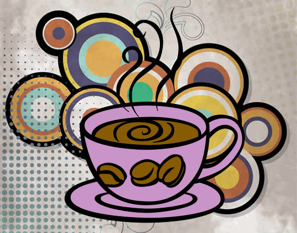 Dibujo Café expreso pintado por Buten