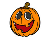 Dibujo Calabaza de Halloween pintado por Buten