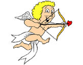 Dibujo Cupido alegre pintado por nargia