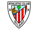 Dibujo Escudo del Athletic Club de Bilbao pintado por iker17