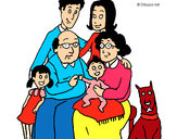 Dibujo Familia pintado por AYELEN05