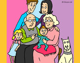 Dibujo Familia pintado por Roci_wapit