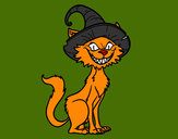 Dibujo Gato embrujado pintado por nengvi