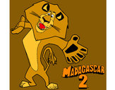 Dibujo Madagascar 2 Alex 2 pintado por josefelix
