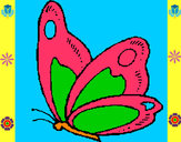 Dibujo Mariposa 14 pintado por 21-09Lulu