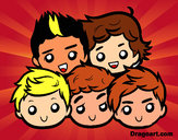 Dibujo One Direction 2 pintado por karlsvals