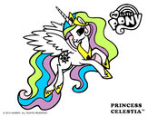 Dibujo Princess Celestia pintado por Suzet