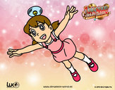 Dibujo Shizuka volando pintado por Miri1D