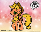 Dibujo Applejack pintado por twilight12