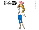 Dibujo Barbie de chef pintado por sulbaran