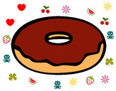 Dibujo Donuts 1 pintado por Josefina17