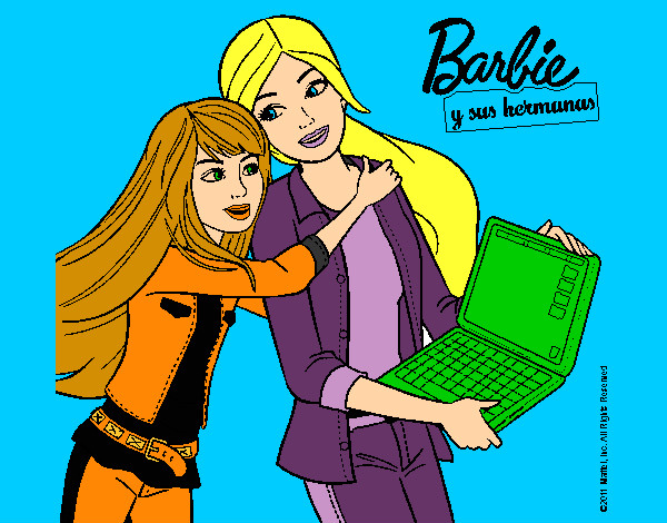 El nuevo portátil de Barbie