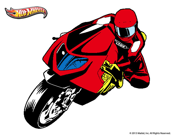 Dibujo Hot Wheels Ducati 1098R pintado por Jesus_1233