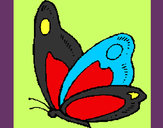 Dibujo Mariposa 14 pintado por mandalista