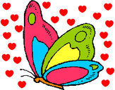 Dibujo Mariposa 14 pintado por Mateochim