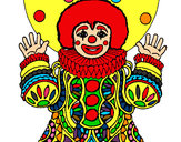 Dibujo Payaso disfrazado pintado por laura200