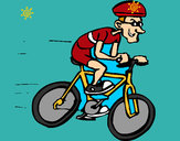 Dibujo Ciclismo 1 pintado por carlox