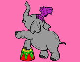 Dibujo Elefante pintado por SinaiV