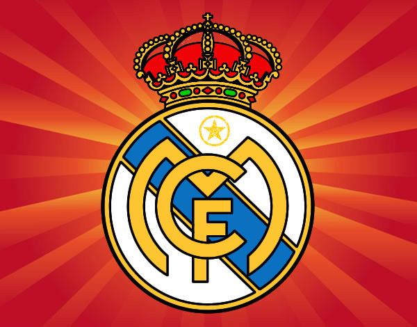 Dibujo Escudo del Real Madrid C.F. pintado por emily-01