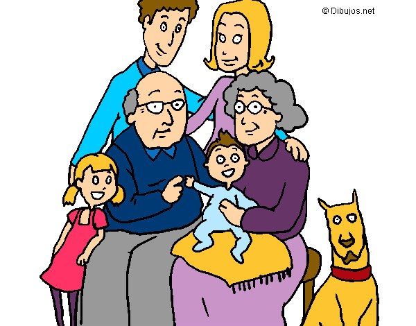 Dibujo Familia pintado por EmanuelJ