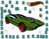 Dibujo Hot Wheels 2 pintado por solcata