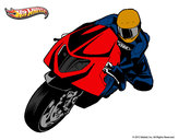 Dibujo Hot Wheels Ducati 1098R pintado por raul888