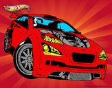 Dibujo Hot Wheels Megane Trophy pintado por moro