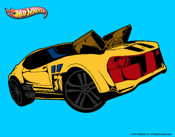 Dibujo Hot Wheels Twinduction pintado por alvat