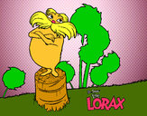 Dibujo Lorax pintado por kittylove