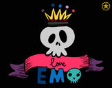 Dibujo Love Emo pintado por yireth