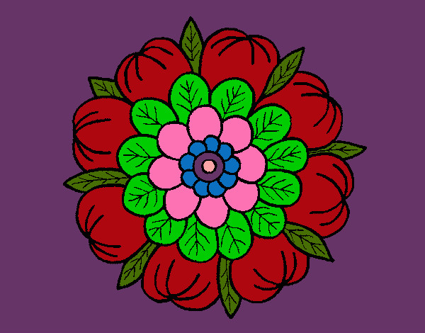 Mandala floral