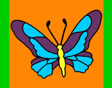 Dibujo Mariposa 6a pintado por SinaiV