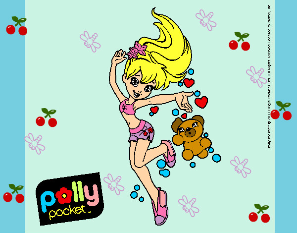 Dibujo Polly Pocket 14 pintado por Melisa